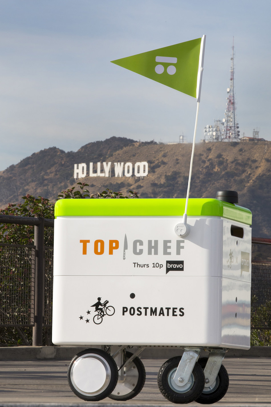 Bravo S Top Chef And Postmates Join Forces To Bring Delivery Robots To Los Angeles Free Deliveries Across The Country