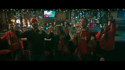 Budweiser Canada and Toronto FC team up to wish Toronto a 'Red Christmas'