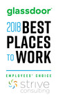 Strive Consulting Honored as One of the Best Places to Work in 2018, a Glassdoor Employees' Choice Award Winner