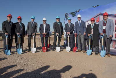 IHG and Oklahoma City based Champion Hotels celebrate the groundbreaking of the first avid hotels with business partners and local dignitaries.