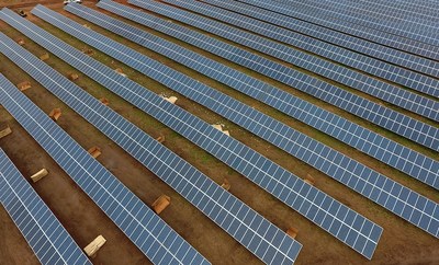 Georgia Power community solar site in Comer, GA.