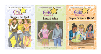 The Girls Know How book series is dedicated to encouraging girls ages 7 to 12 to explore careers and develop the skills and attitudes that will support them as they grow. The newest book, Super Science Girls! introduces STEM careers. Other books in the series introduce journalism, construction and teaching. Starting at $4.95, books are available at book stores, qvc.com (exclusive set with author autograph), bn.com and girlsknowhow.com.