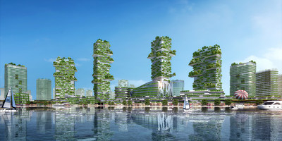 The rendering of Tonghu Techtown