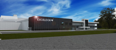 Le nouveau centre de distribution d'Exceldor (Groupe CNW/Exceldor)