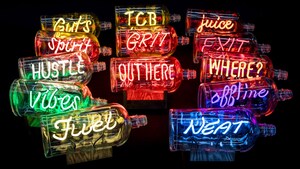 Bulleit® Expands Frontier Works Neon Project With Launch Of Limited Edition Bulleit Inspired Neon In A Bottle Art Collection