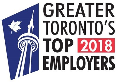 Greater Toronto's Top 2018 Employers (CNW Group/Enterprise Holdings)
