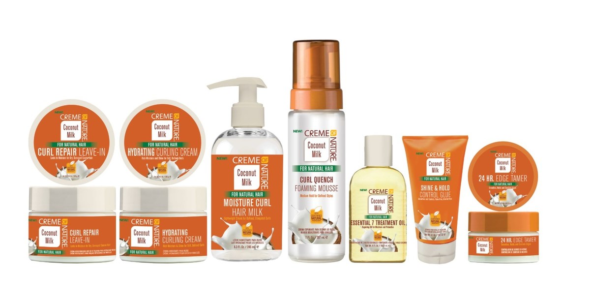 Gå vandreture Anslået Minde om Creme of Nature Expands Its Certified Natural Ingredients Hair Care Line  With Styling Products Infused With Coconut Oil