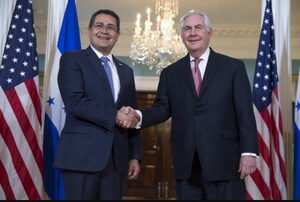 Honduran President Thanks U.S. State Department for Recognition on Human Rights Progress