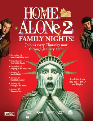 Ovation Brands® And Furr's Fresh Buffet® Feature A Classic Holiday Film For Newest Family Night, Starting Dec. 14