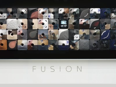 Faurecia’s "Fusion" collection of surface materials demonstrates expertise in integrating electronics, displays and decoration parts into vehicles for an innovative HMI (human machine-interface) and connectivity experience.