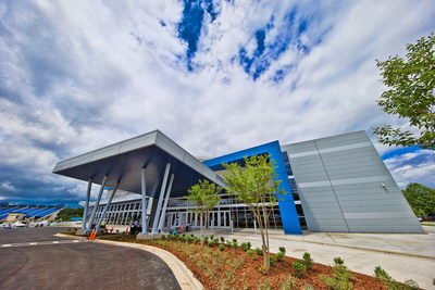 The new Finley Center at the Hoover Met Complex in Hoover, Alabama opened in May 2017.