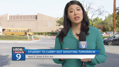 Screenshot from Sandy Hook Promise's latest PSA, "Tomorrow's News"