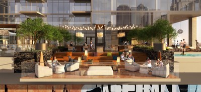 Two Light will feature an expansive outdoor amenity deck featuring an infinity edge pool at the building’s northwest edge, grilling stations, cabanas, an outdoor bar and a belvedere relaxation and activity space that cantilevers over 14th street.