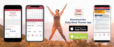 Don't forget to take your Lomaira as your healthcare provider prescribed. Download your free Lomaira Daily Dose Tracker app now!