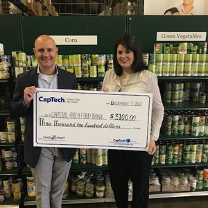 CapTech Food Fight Raises Over 7,700 Meals for the Capital Area Food Bank