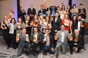 En una fiesta de gala, Jatobá PR premió a 17 agencias y entregó 29 trofeos