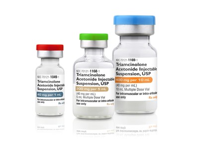 Amneal Biosciences' triamcinolone acetonide injectable suspension, the only AP-rated generic equivalent to KenalogR-40 injection available in the market