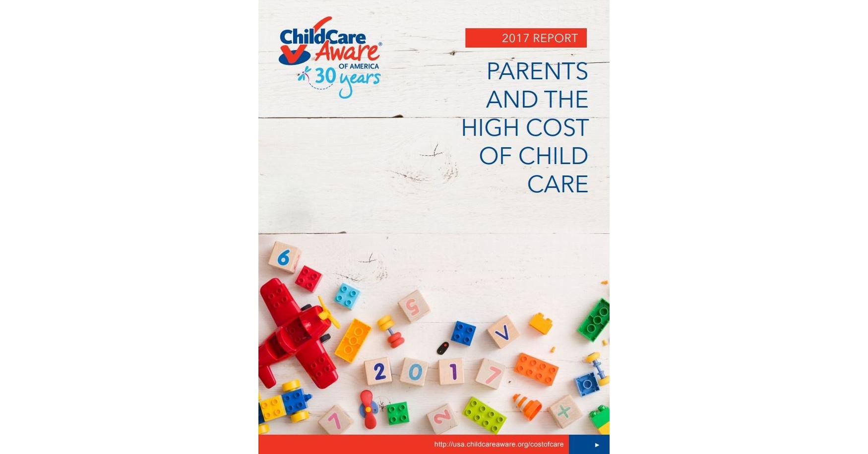 Child Care Aware® of America's 11th Annual Cost of Care Report Shows