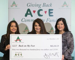 ACE Donates Over $62,000 to Provide Employment, Self-Sufficiency Resources for the Homeless in Dallas