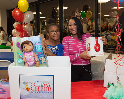 Henry Schein, Inc. is celebrating the holidays this December with more than 1,000 underserved children and their families through its 19th annual “Holiday Cheer for Children” program, a flagship corporate initiative designed to ensure that participating children around the world enjoy a fun and festive holiday season.