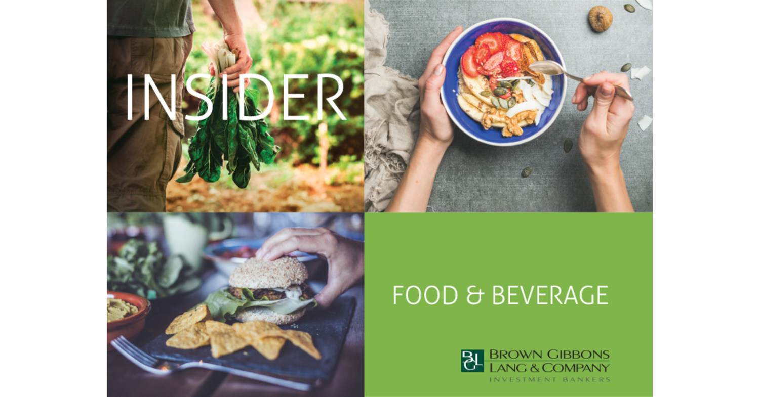 Brown Gibbons Lang & Company Buyers Come to the Table in Specialty Foods