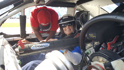 A resident at Friendship Village in Schaumburg, Illinois is geared up and ready to ride shotgun in a NASCAR race car - an experience offered through the community's wellness program. A continuing care retirement community located in suburban Chicago, Friendship Village is the winner of the 2018 NuStep Bronze Pinnacle Award. Sponsored by NuStep, LLC, the Pinnacle Award recognizes senior communities and senior centers with outstanding whole-person wellness programs.