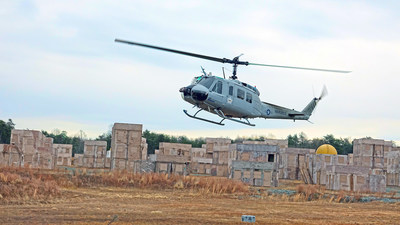 Aurora demonstrates a fully autonomous UH-1H at Marine Corps Base Quantico