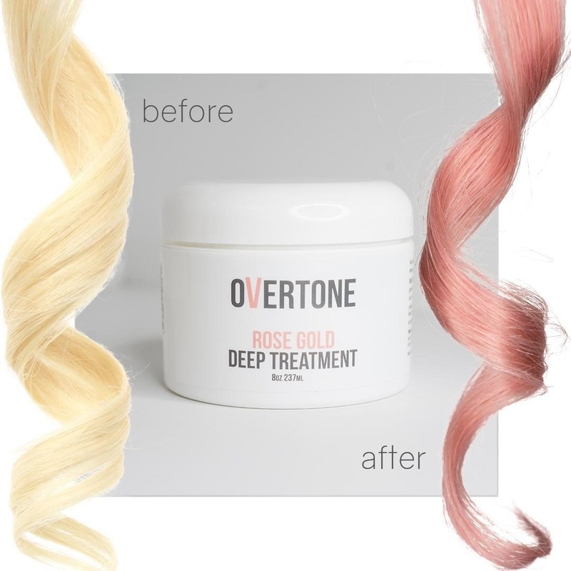 The Overtone Rose Gold Conditioner That Sold Out In Three Days Is