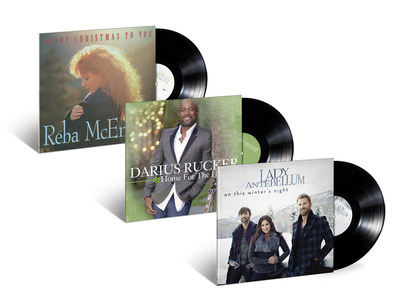 From the 30th anniversary reissue of Reba McEntire’s first Christmas album to Lady Antebellum and Darius Rucker’s beloved collections getting their first-ever release on vinyl, UMe has several country Christmas records to put under the tree or on the turntable to make your holiday gatherings even brighter.