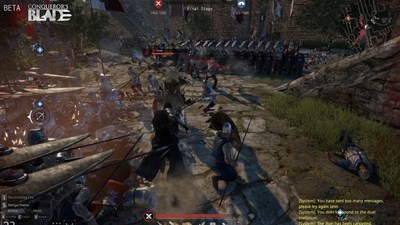 Realistic medieval combat