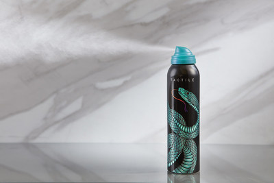 Ball's Tactile can won a 2017 Canmaker ‘Can of the Year’ bronze award in the prototype category for its innovative design and distinctive tactile print finish, which were brought to life by a snake featured prominently on the aluminum aerosol can. Tactile ink provides texture on the can for greater consumer interaction with the package.