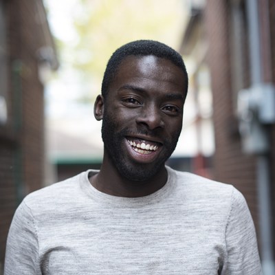 Desmond Cole, winner of the 2017 PEN Canada/Ken Filkow Prize for freedom of expression (CNW Group/PEN Canada)
