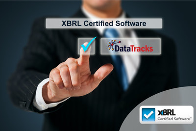 DataTracks DMS certified by XBRL International (PRNewsfoto/DataTracks Services Limited)