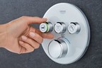 GrohTherm SmartControl Shower Trims Offer Intuitive Shower Experience, New Styling Options