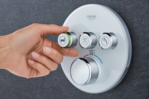 GrohTherm SmartControl Shower Trims Offer Intuitive Shower Experience, New Styling Options