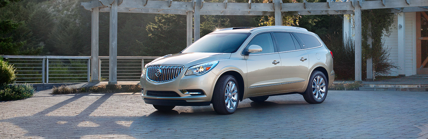The 2017 Buick Enclave is available now at Palmen Buick GMC Cadillac.