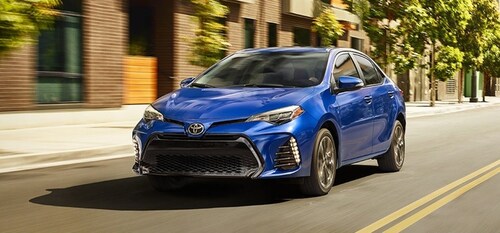 The 2018 Toyota Corolla LE is one of the many vehicles available for special pricing during the Toyotathon sales event at Headquarter Toyota.