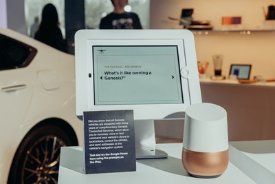 Genesis Partners with WIRED Store to Highlight Luxury Vehicle Connectivity
