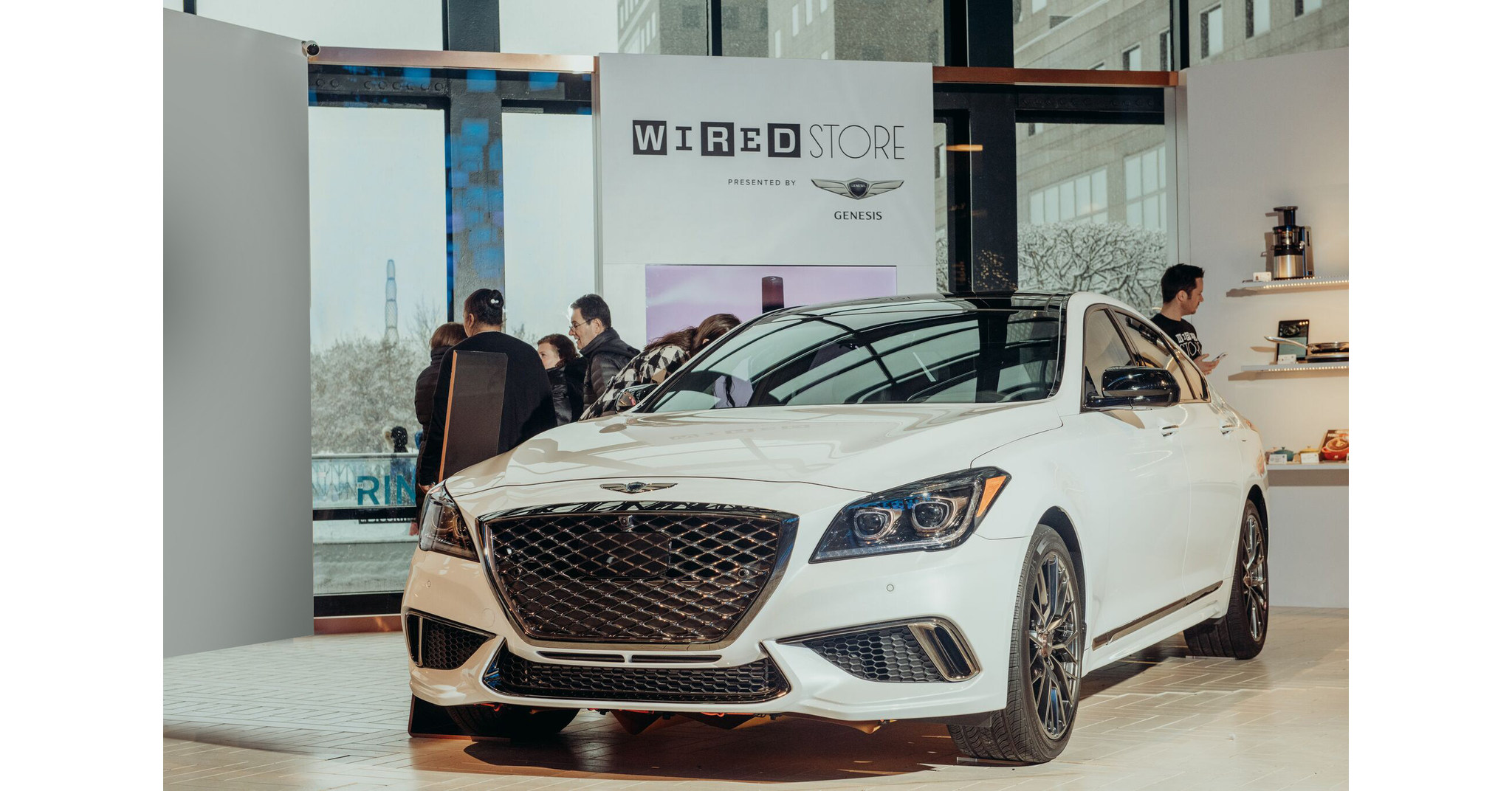 Genesis Partners with WIRED Store to Highlight Brand's Connectivity Suite