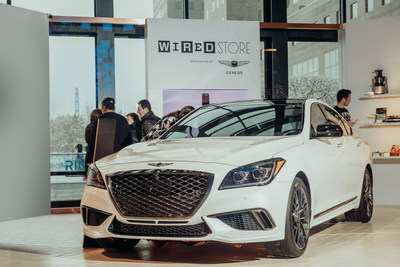 Genesis Partners with WIRED Store to Highlight Luxury Vehicle Connectivity
