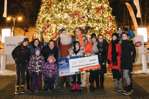 Une illumination finale historique pour le Grand sapin de Sainte-Justine