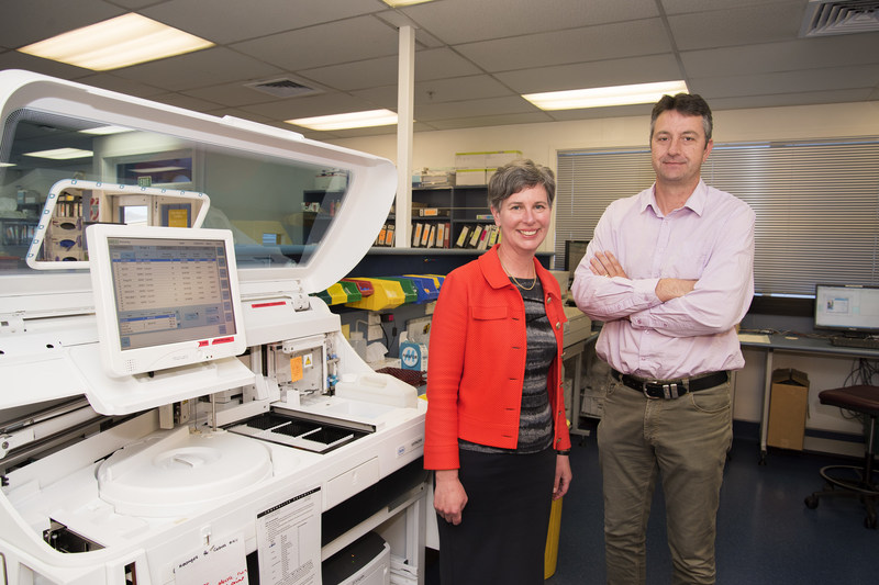 Upstream’s CEO, Ruth Appleby and CSO, Associate Professor Chris Pemberton