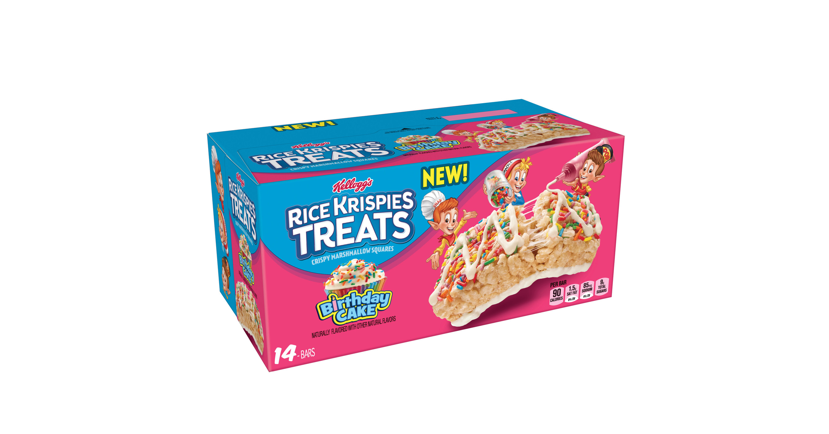 Celebrate On The Go With Two New Flavors From Kellogg's® Rice Krispies
