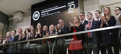 To mark the celebration, Diageo’s Chief Executive, Ivan Menezes, along with the company’s talented team of Scotch Whisky Blenders and fellow members of the senior leadership team opened the market at the London Stock Exchange.