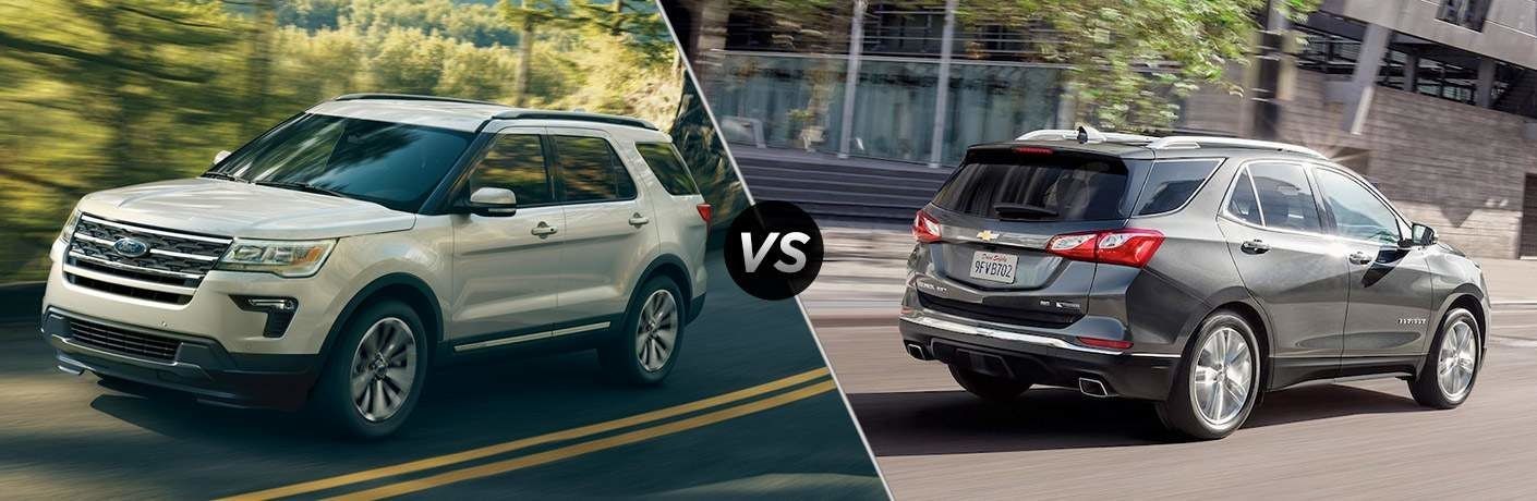 Heritage Ford put together a few new tools to help buyers see the differences and advantages of its newest SUVs over a couple of competitors from Chevrolet.