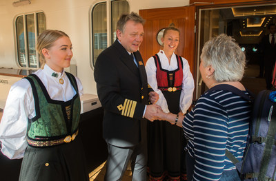 Viking Sun Captain Atle Knutsen and staff welcome World Cruise guests onboard in Miami on December 15. Viking Sun will set sail today on Viking's first World Cruise, from Miami to London. The sold out 141-day itinerary will span five continents, 35 countries and 64 ports. It will first explore Cuba and the Caribbean, before sailing the Panama Canal to its first West Coast port of call in Los Angeles, home of Viking's U.S. headquarters. Visit www.vikingcruises.com for more information.