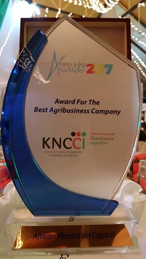 Africa Plantation Capital Wins 2017 Agribusiness of the Year Award