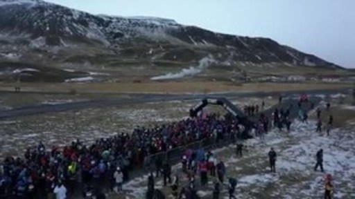 Near Hurricane Force Winds, Rain, Sleet and Snow Under the Glow of the Northern Lights Mark Inaugural Spartan Ultra Endurance Event in Iceland