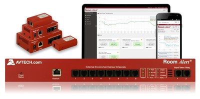 Room Alert monitors and RoomAlert.com provide a comprehensive environment monitoring platform.