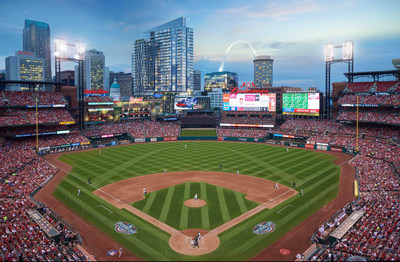 Located at the corner of Clark and Broadway, One Cardinal Way will be one of the most luxurious, amenity-rich apartment communities in the country. The 29-story, 297-unit tower will offer unobstructed views directly into Busch Stadium, as well as the Gateway Arch, Mississippi River, and St. Louis skyline.&  Designed by Hord Coplan Macht, the building will feature high-end materials, expansive ceiling heights, state-of-the-art appliances, and parking within the building.